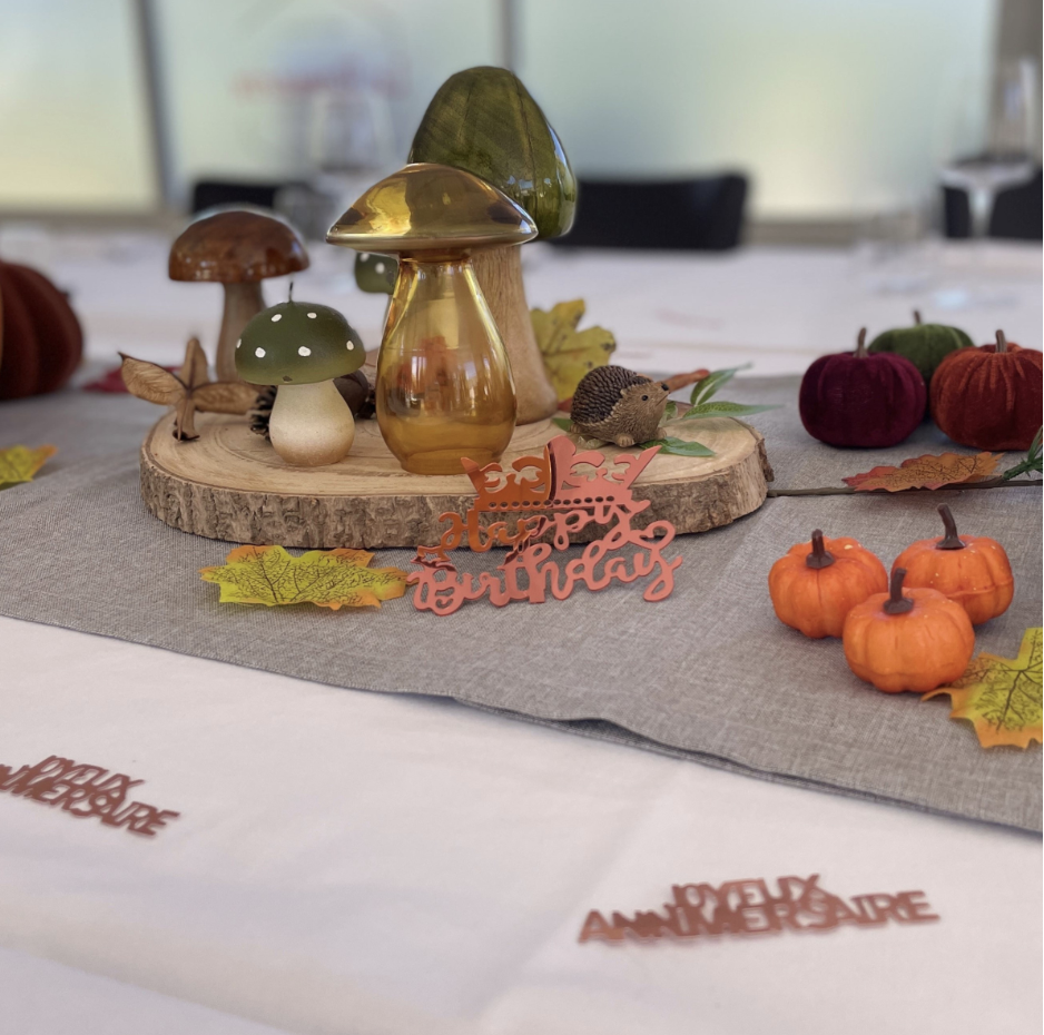table groupe anniversaire