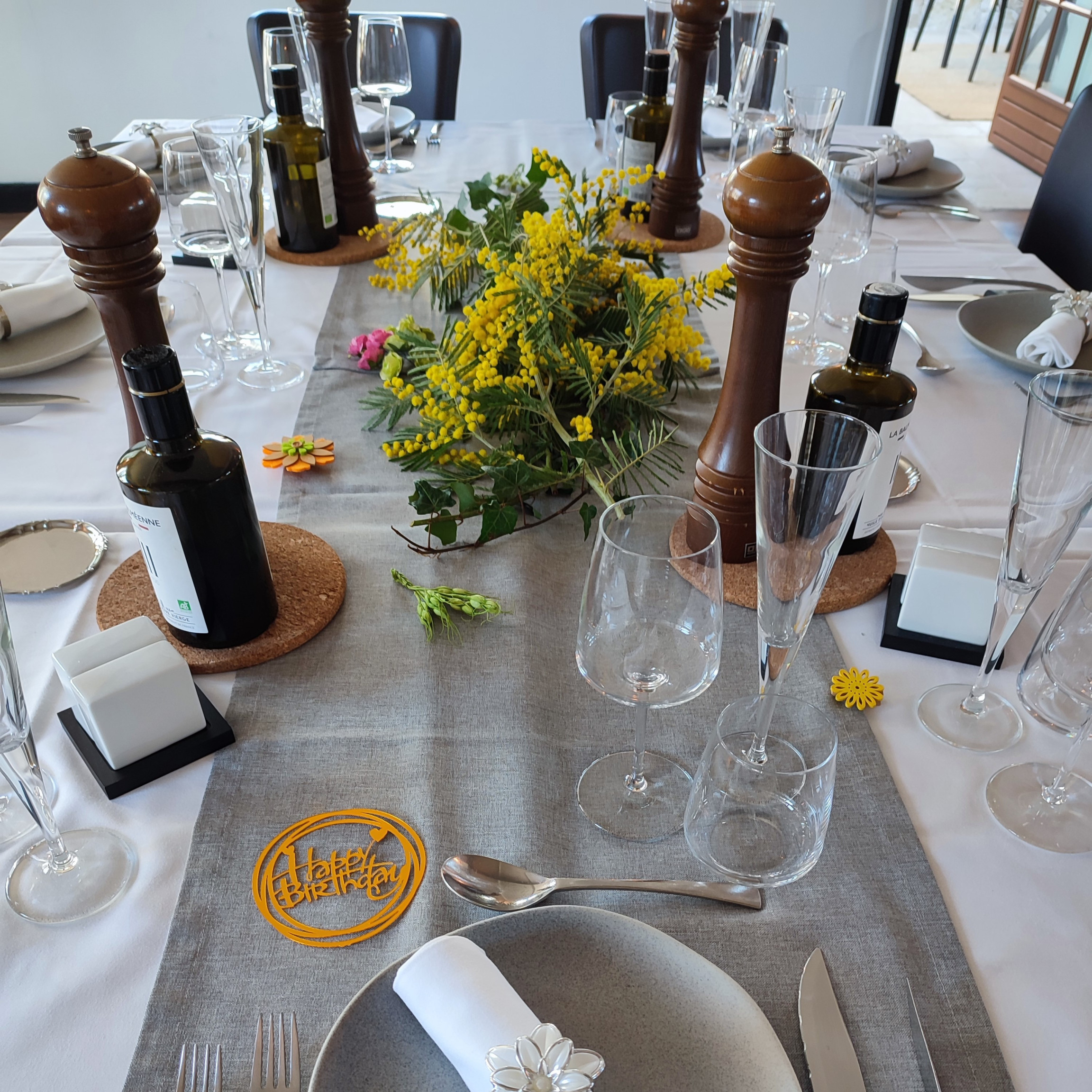 anniversaire au restaurant